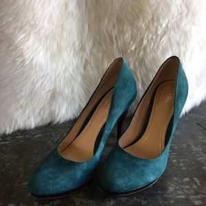 Cole Haan Suede Heels, Nike Air Sole